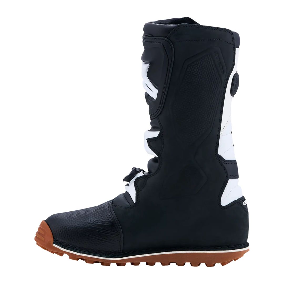 Harmonikasti gibljivi predeli škornjev Alpinestars Tech-T za boljši nadzor