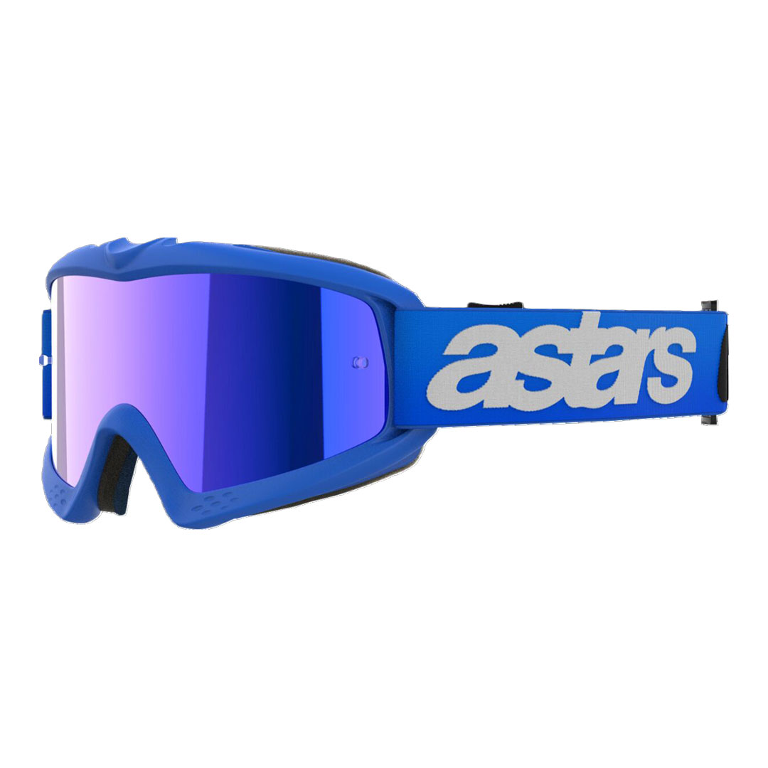 Kros očala Alpinestars Youth Vision Blaze modra – zrcalna modra leča