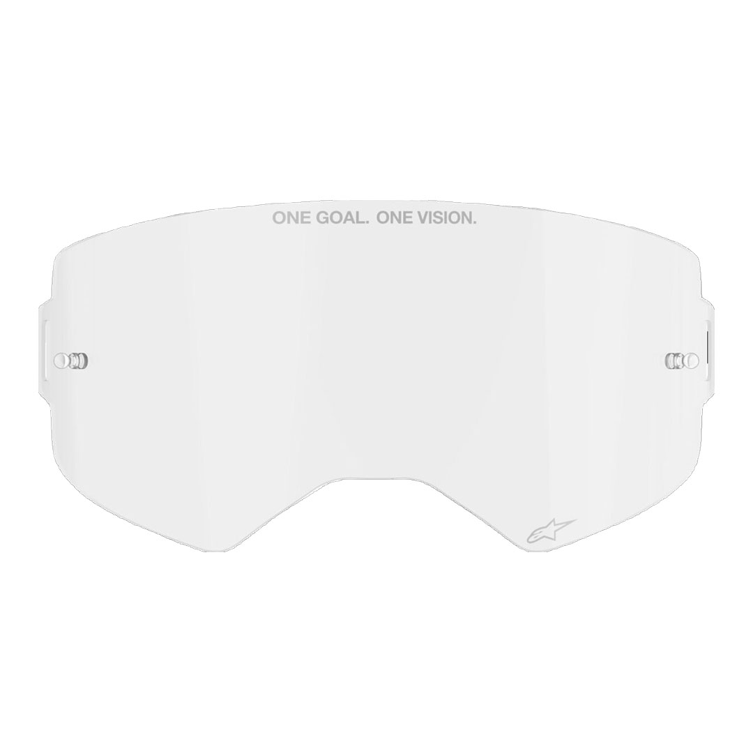 Nadomjestna leća za kros naočale Alpinestars Supertech – prozirna