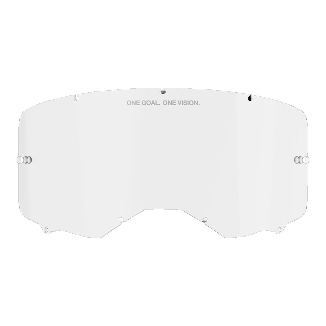 Zamjensko staklo za kros naočale Vision 8 / Vision 5 / Vision 3 – prozirno