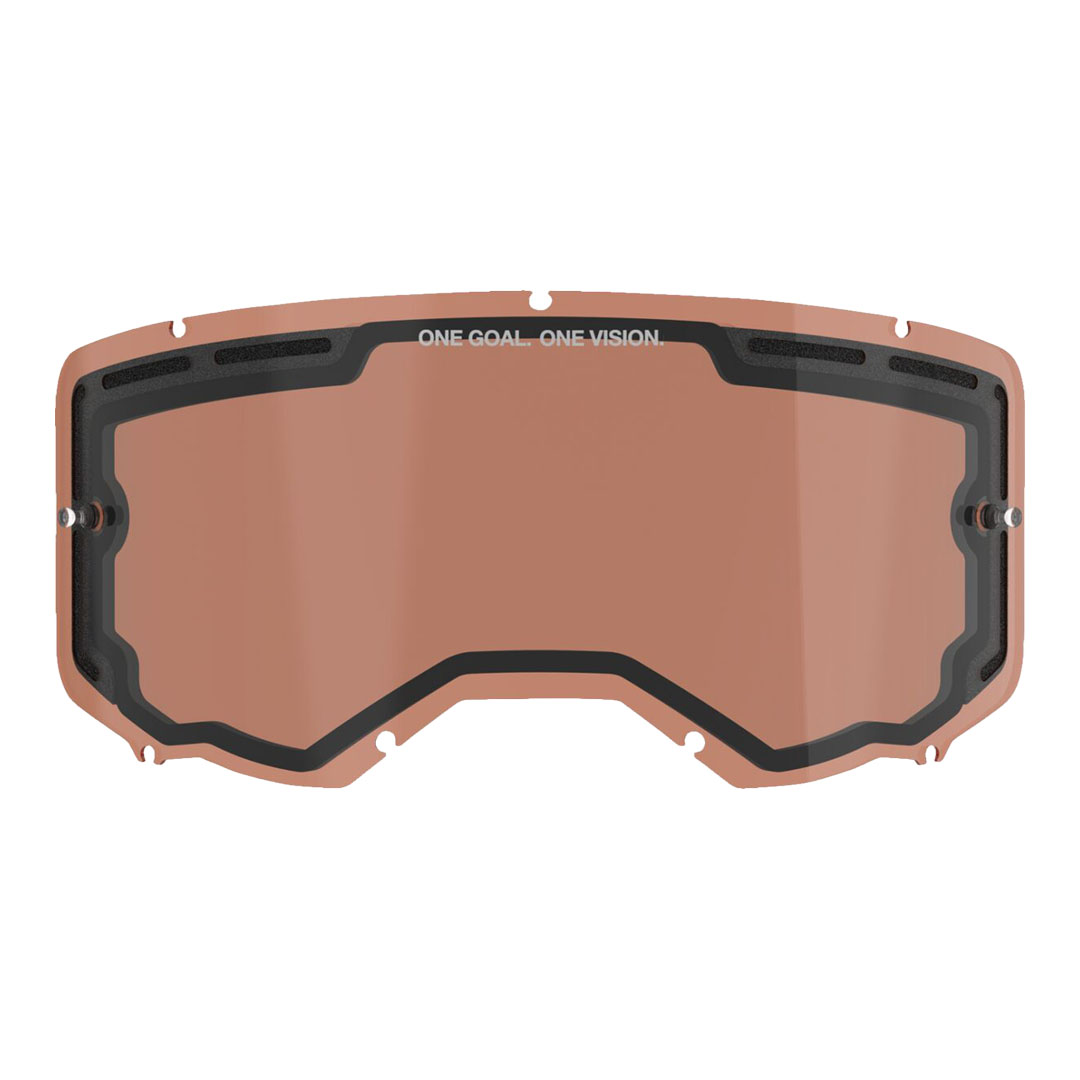 Zamjensko staklo za cross naočale Alpinestars Vision 8/5/3 Dual Pane – prozirno