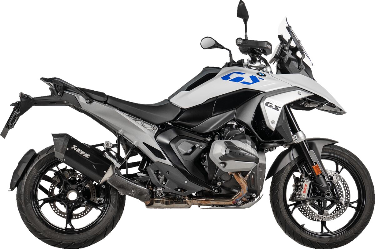 Toplotni ščit iz ogljikovih vlaken nameščen na BMW R 1300 GS