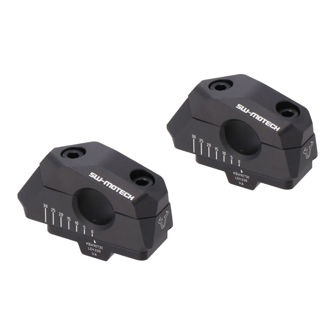 SW-Motech nastavljiv set za pomik in zvišanje krmila Ø 22 mm