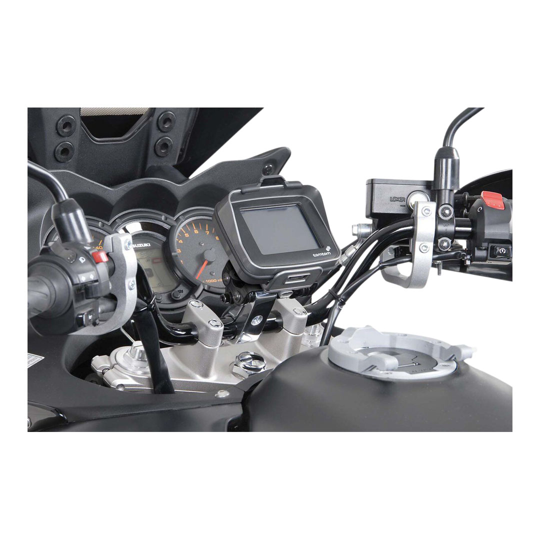 SW-MOTECH črni GPS nosilec za 22 mm krmilo