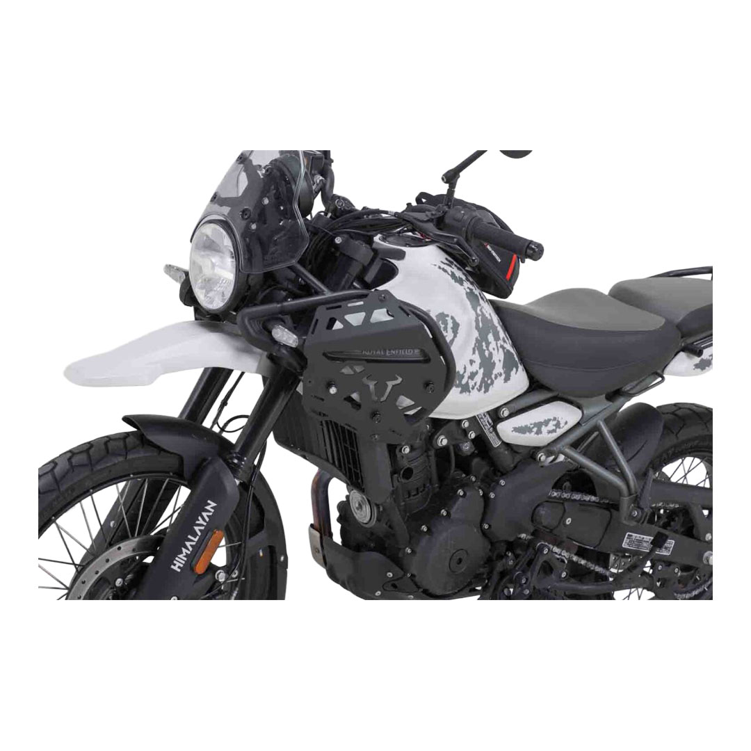 SW-MOTECH SLC levi stranski nosilec za Royal Enfield Himalayan 450 z originalnim zaščitnim okvirjem