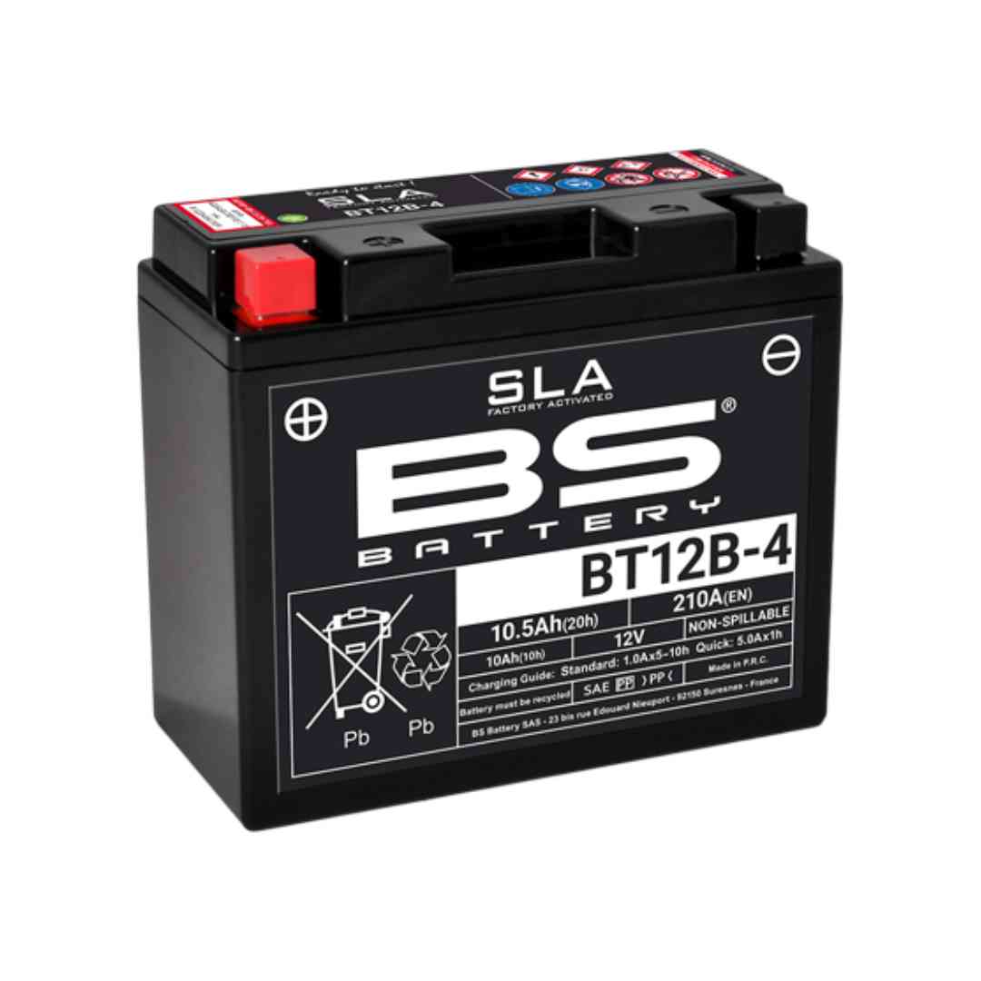 Akumulator BS Battery BT12B-4 – pogled od strane