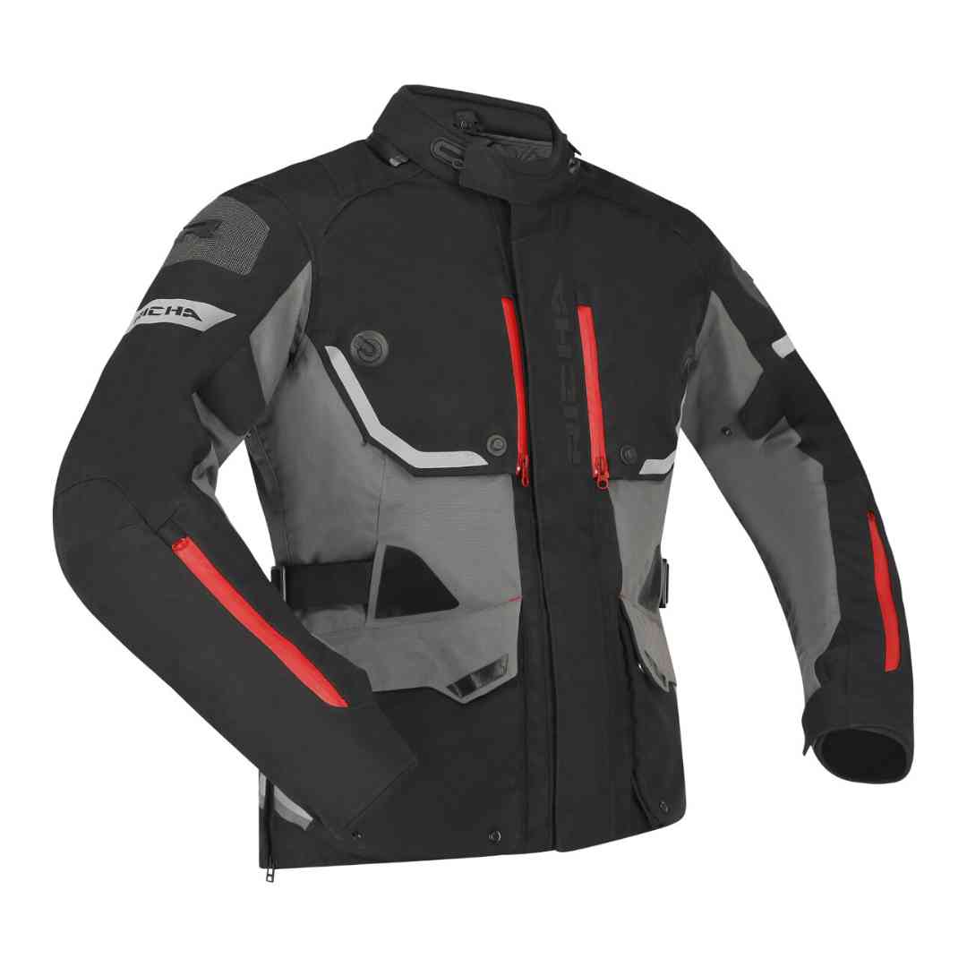 "Richa Infinity 3 Pro motoristična jakna v črni barvi z Aquashell Pro membrano"