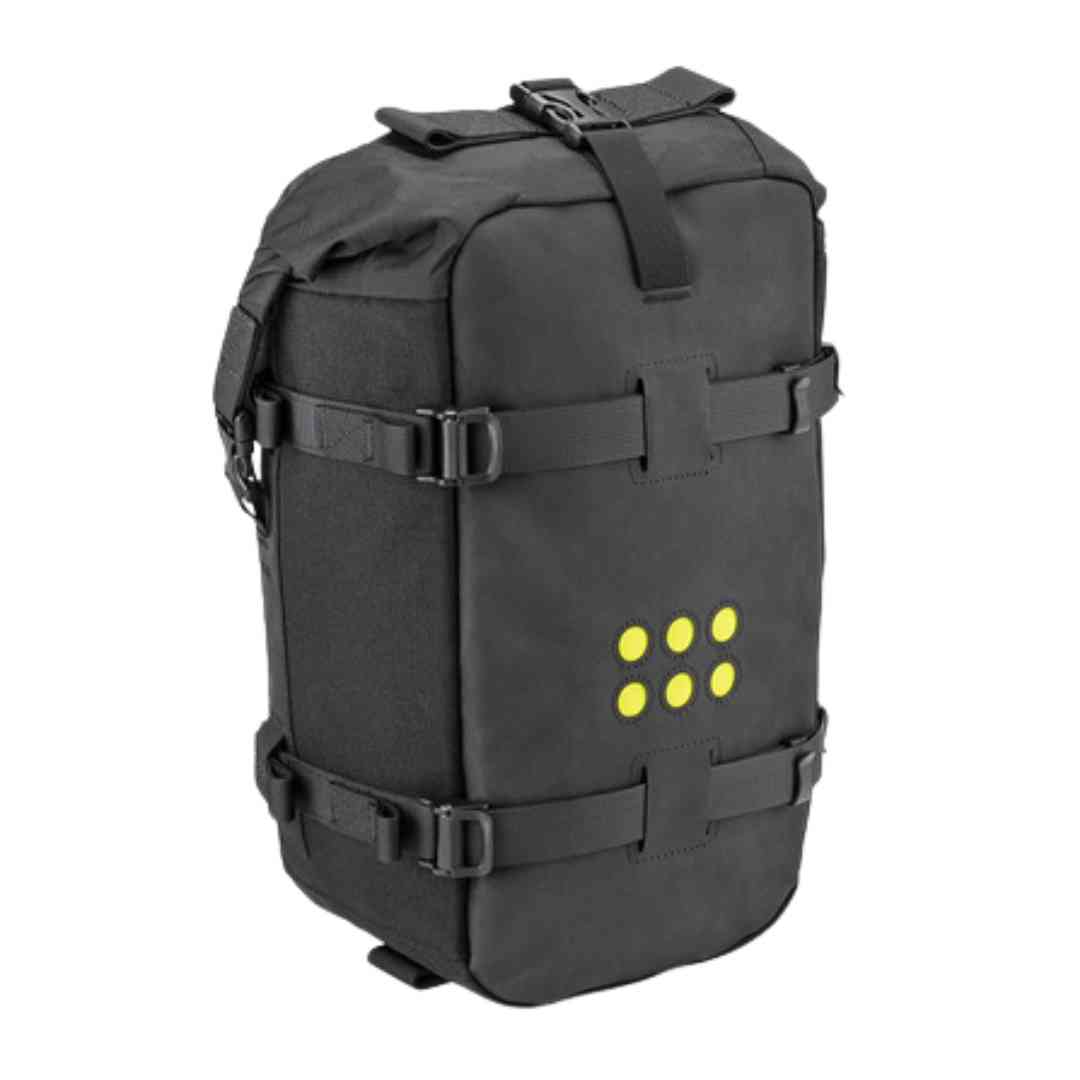 Kriega OS-12 Adventure Pack – pogled od spredaj z roll-top zapiranjem