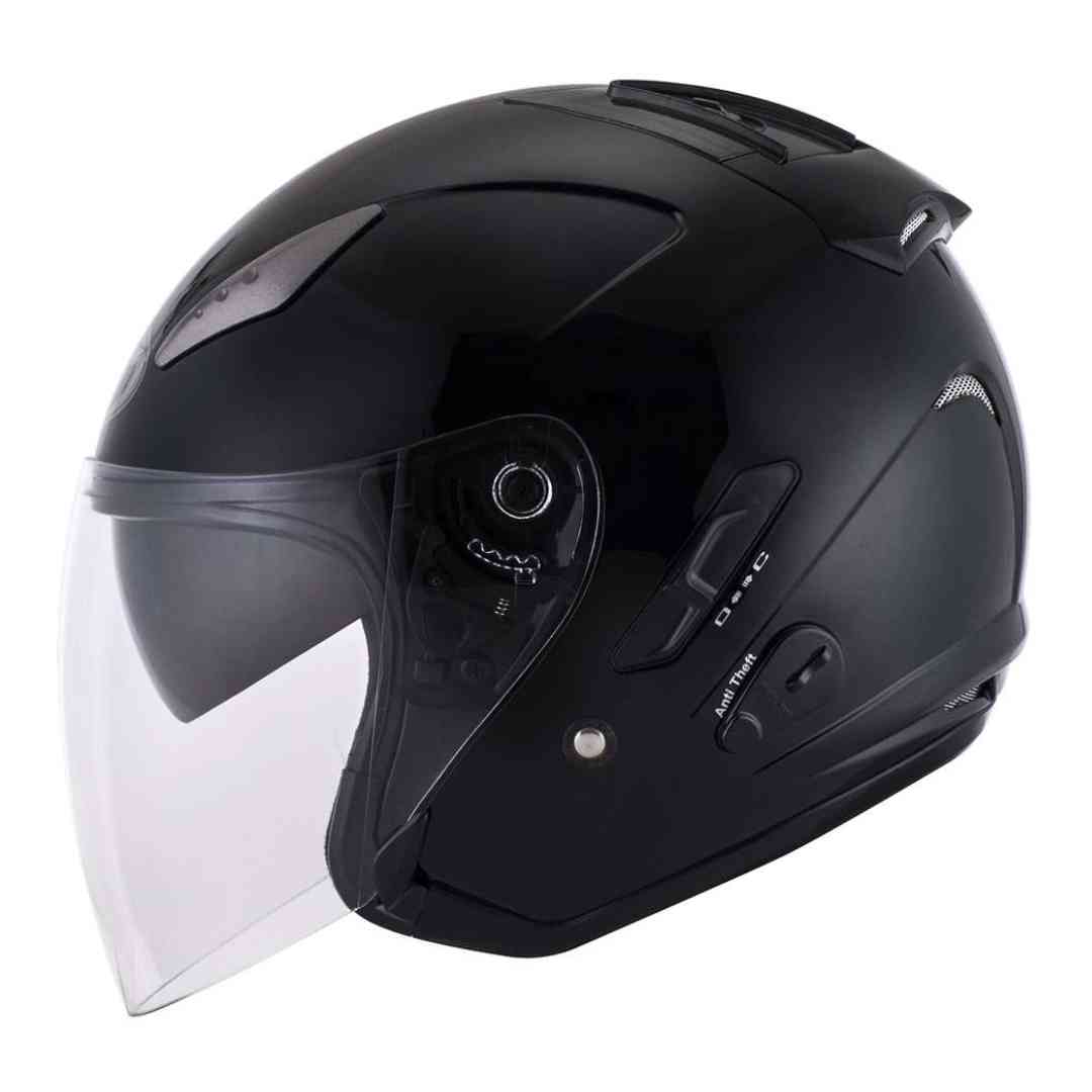 KYT Hellcat mat crna – moderna otvorena motociklistička kaciga