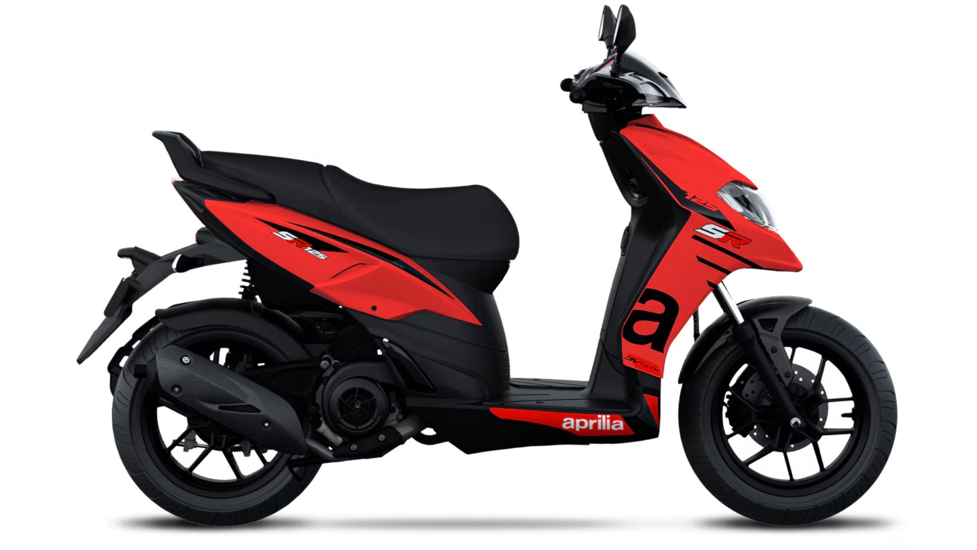 Aprilia SR 125 – pogled z boka z LED zadnjimi lučmi
