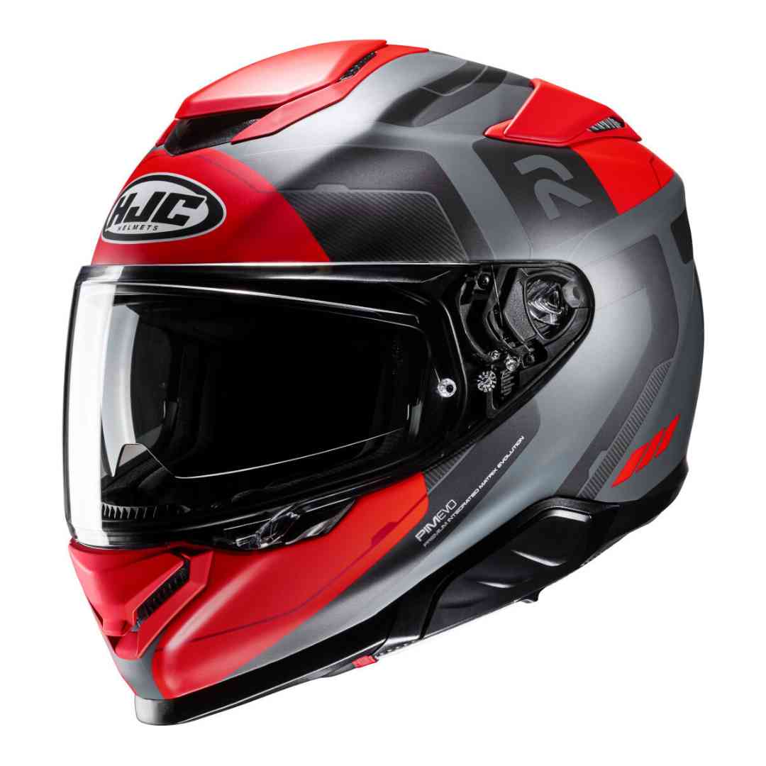 HJC RPHA 71 Cozad integralna kaciga crno sivo crvena
