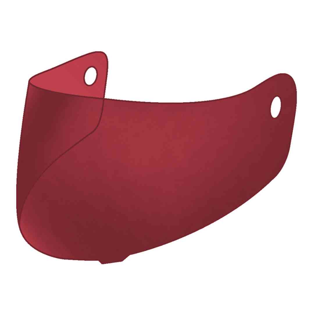HJC HJ-38 crveni vizir – pogled sa strane