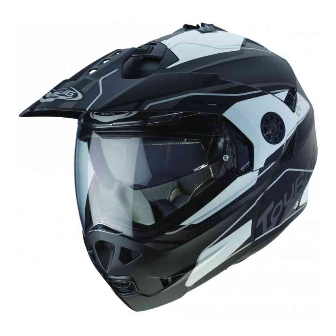 Caberg Tourmax Marathon sivo crna – moderna enduro motociklistička kaciga