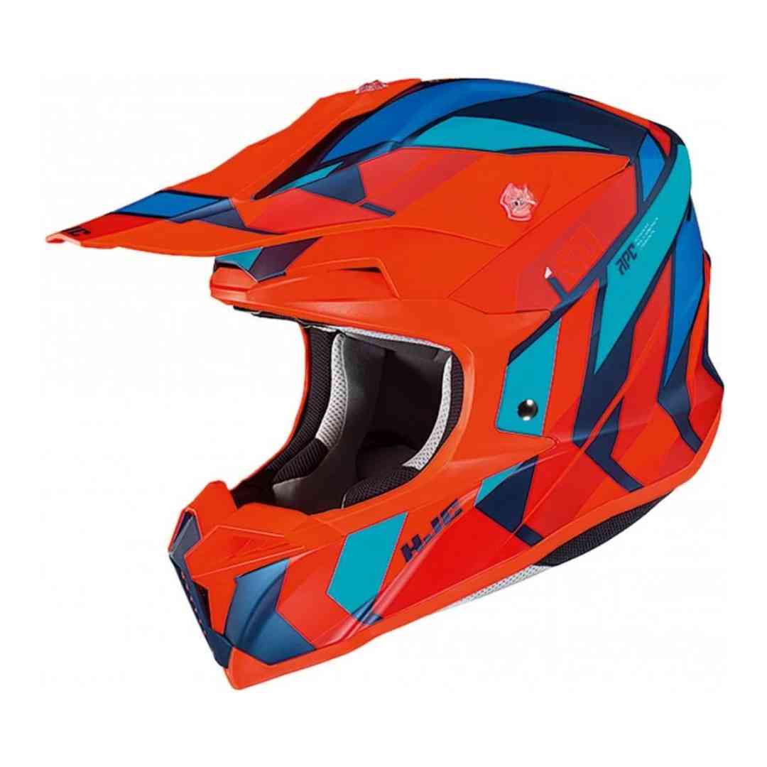HJC I50 Vanish rdeče modra Motocross čelada – vrhunska zaščita