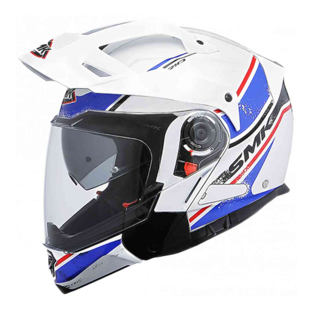 Enduro čelada SMK Hybrid Evo Modular – bočni pogled