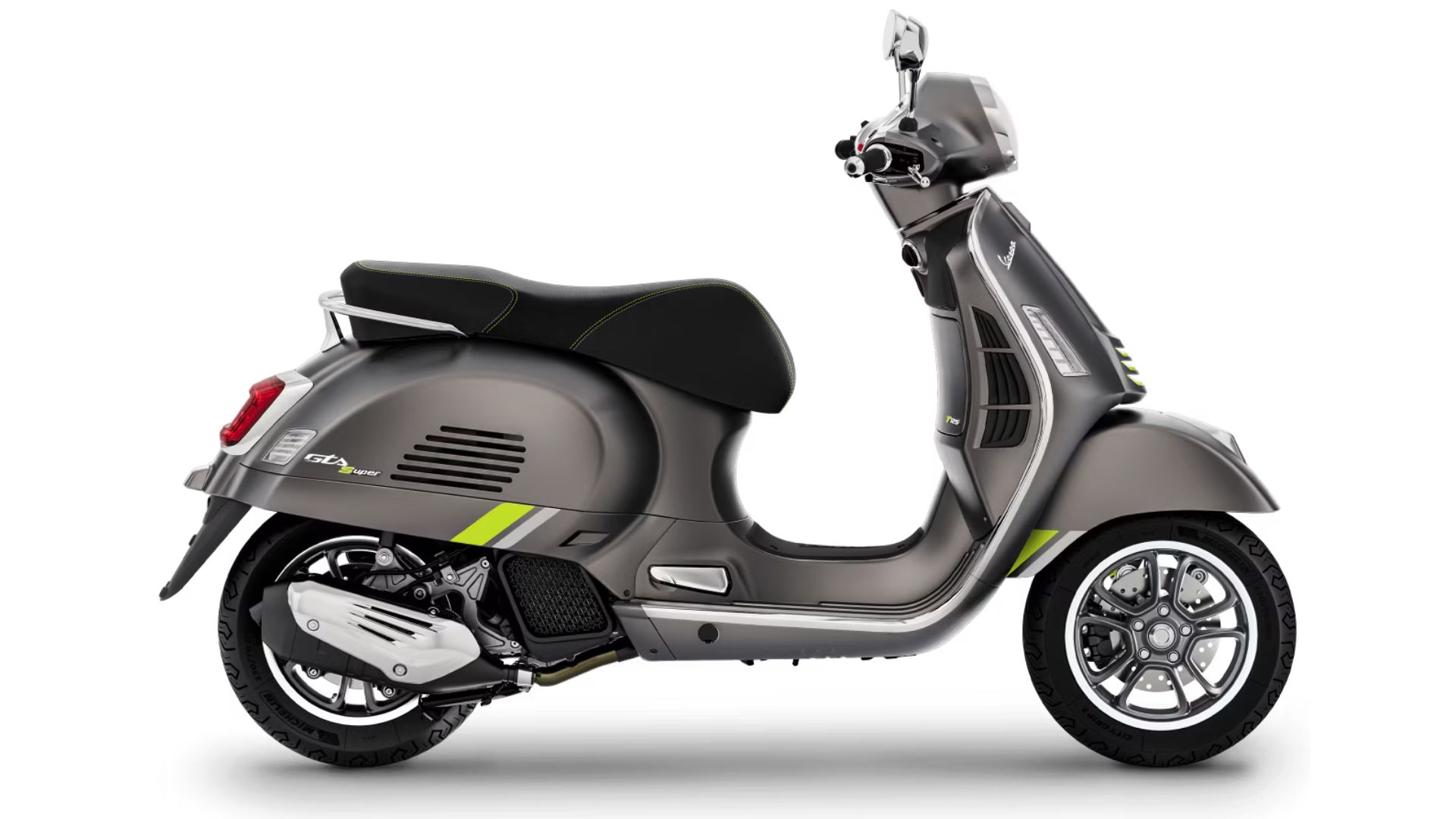 Vespa GTS SuperTech 125 v mat sivi barvi