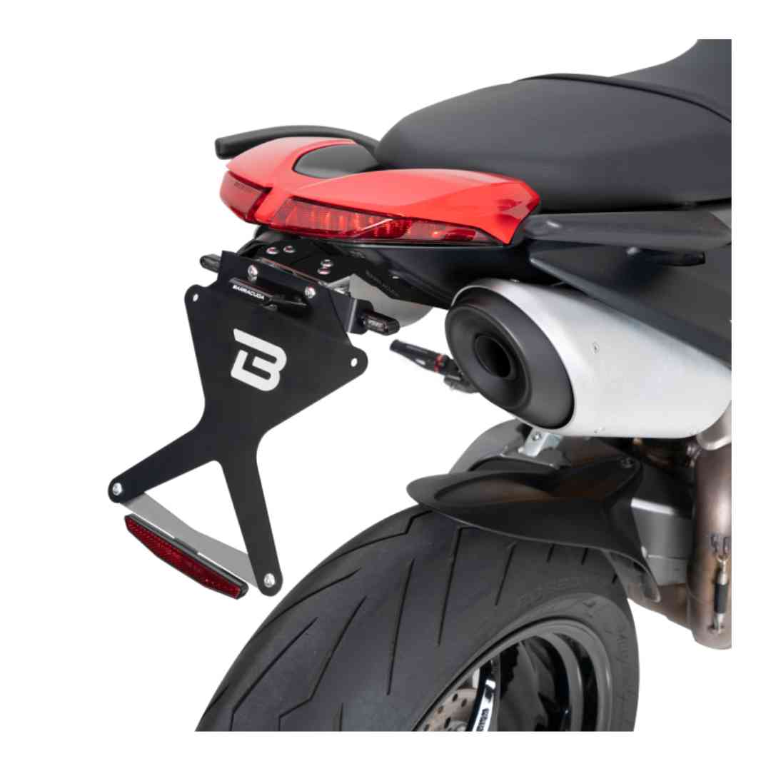 Nosilec Barracuda nameščen na Ducati Hypermotard 950