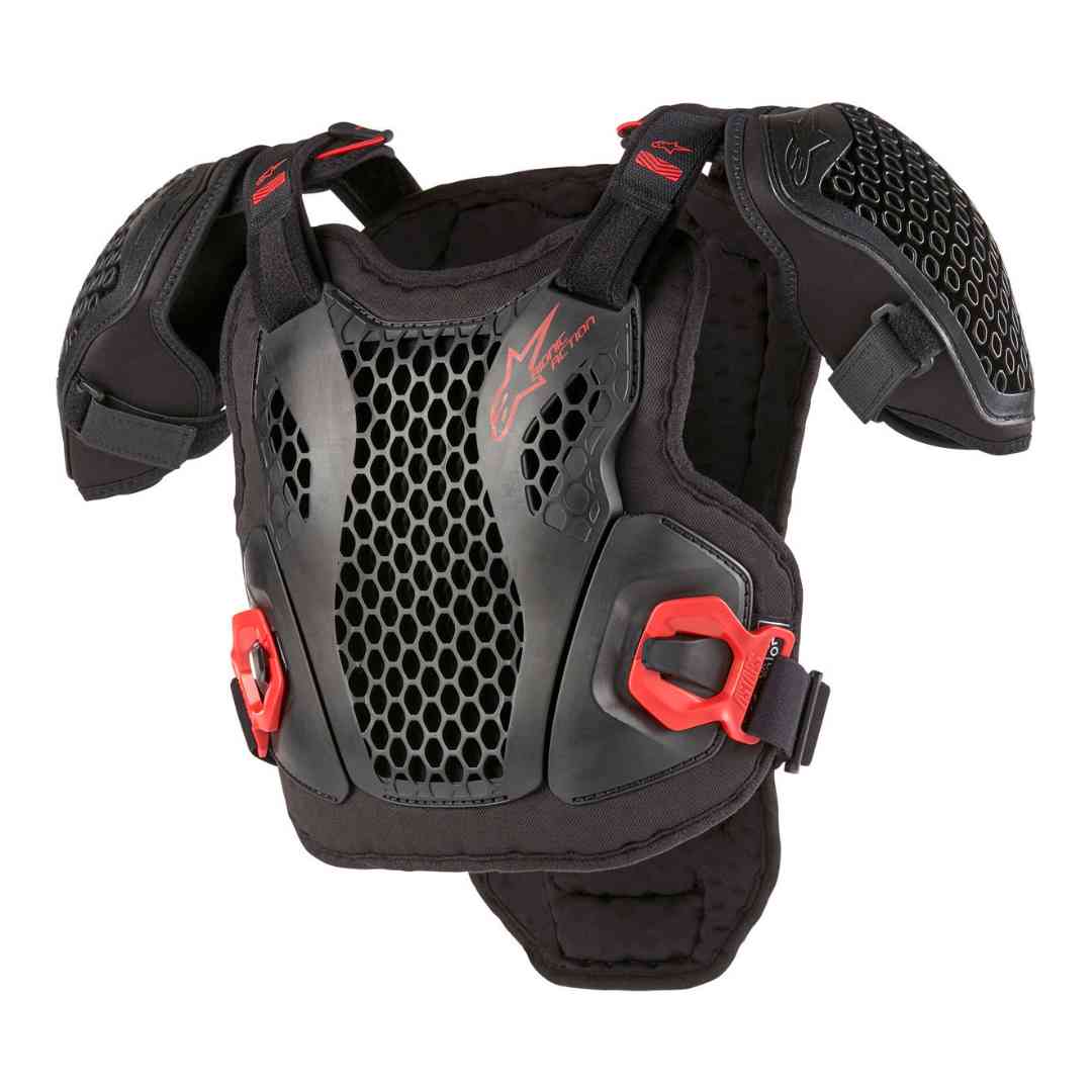 Prednji pogled – dječja Alpinestars zaštita tijela Bionic Action