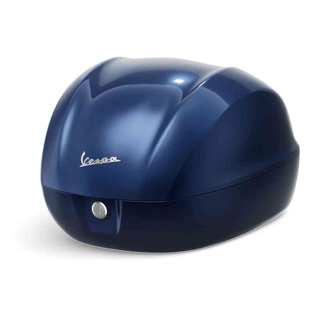 Kovček za Vespa Primavera v modri barvi Energetic Blue