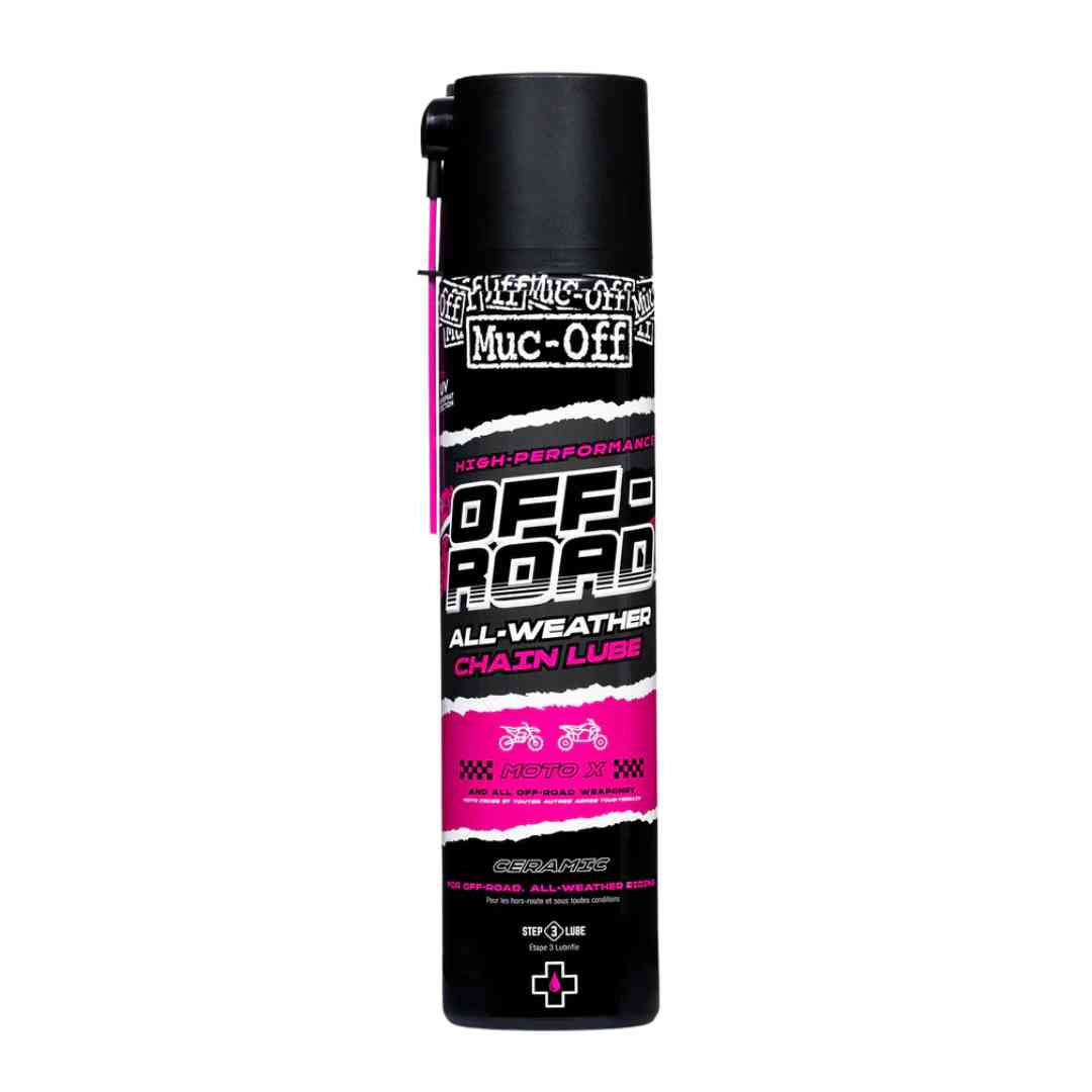 Muc-Off Off-Road All-Weather Chain Lube 400 ml – prednji prikaz pakiranja