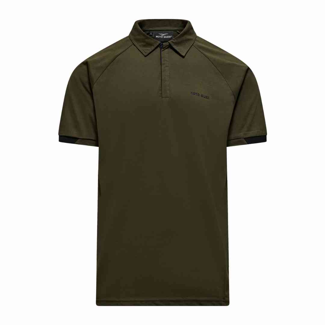 Moto Guzzi Essential polo majica spredaj