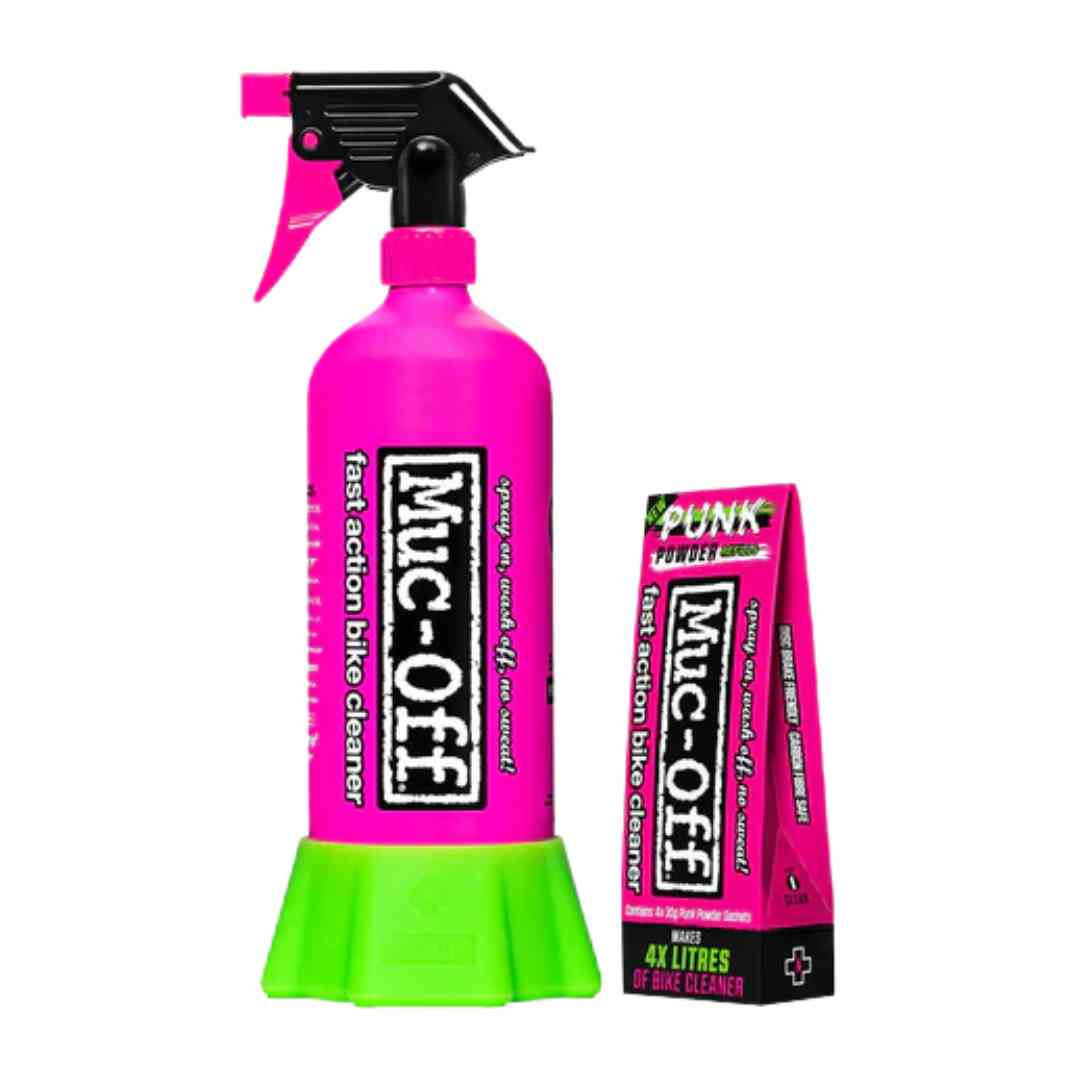Komplet Muc-Off Punk Powder Bottle For Life – pogled spredaj
