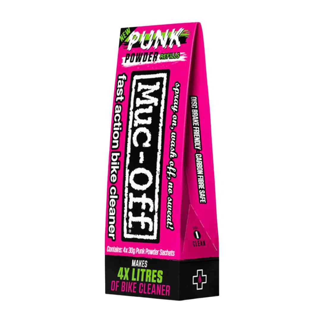 Muc‑Off Punk Powder 4 x 30 g – pogled na škatlo