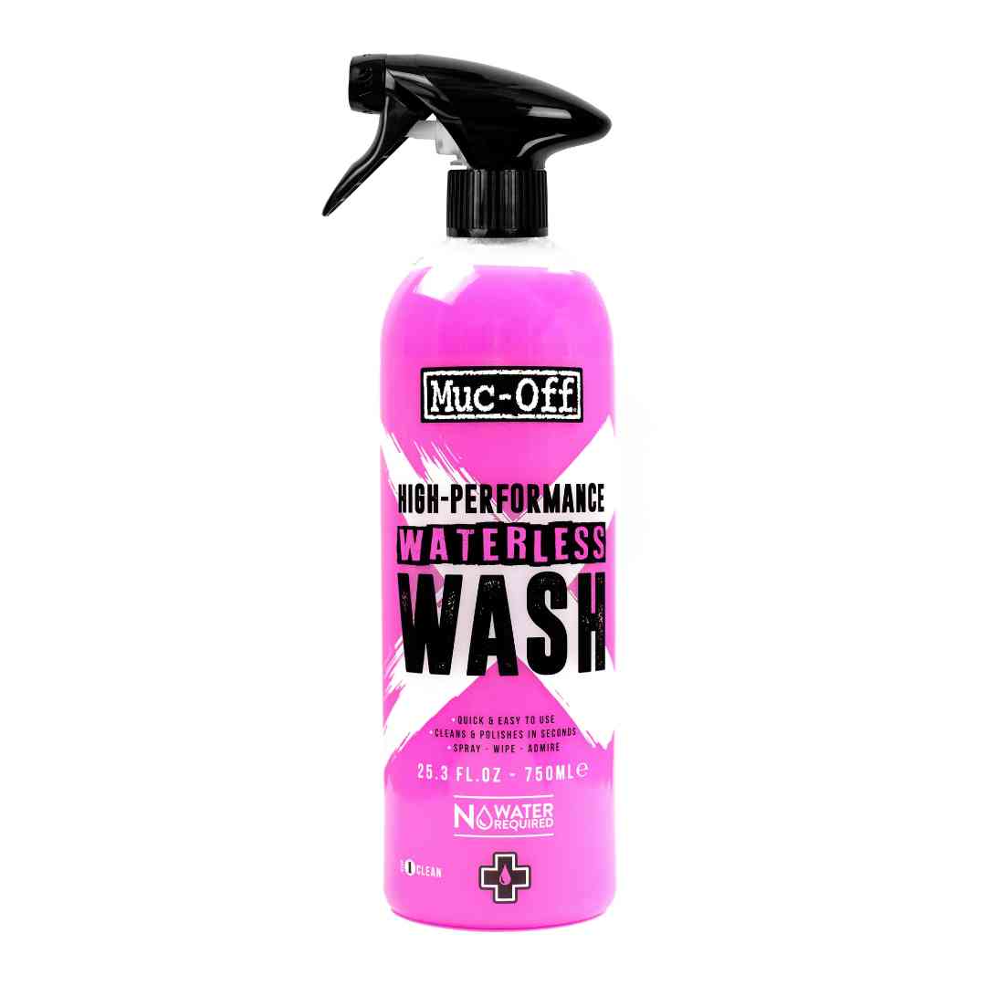 Steklenica Muc-Off High Performance Waterless Wash 750 ml – pogled spredaj