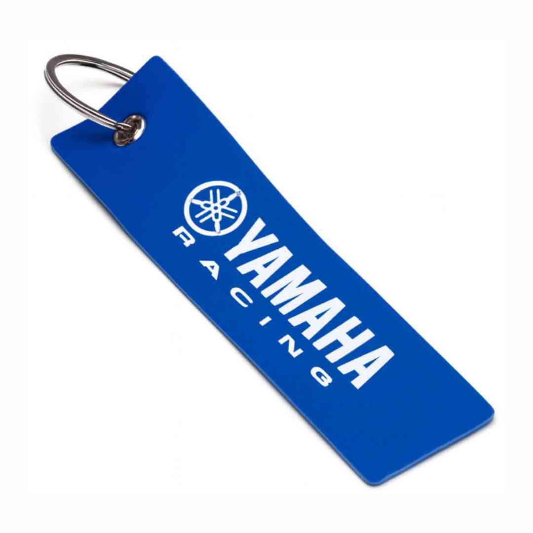 Yamaha Racing modri obesek – pogled spredaj