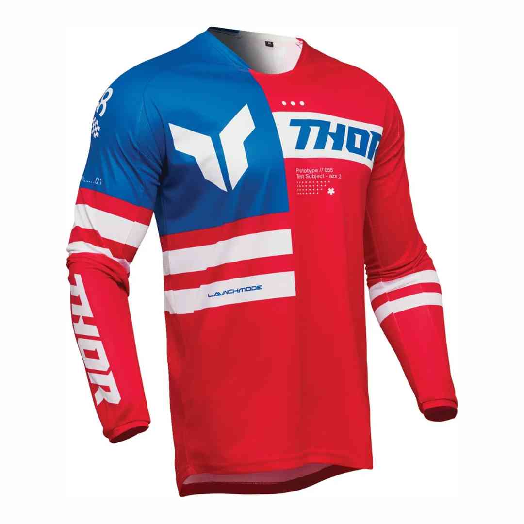 Thor Launchmode Patriot motokros majica – sprednji pogled