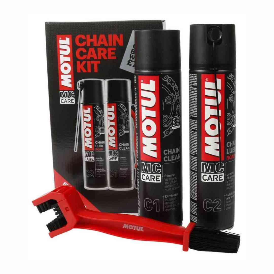 Motul komplet za čiščenje verige – celoten set