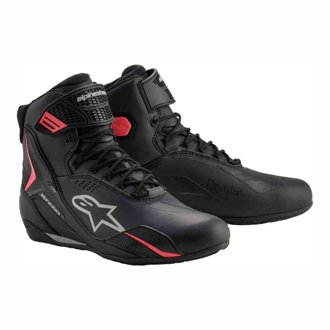 Alpinestars čevlji za motoriste z zaščito gležnja in podplatom proti drsenju
