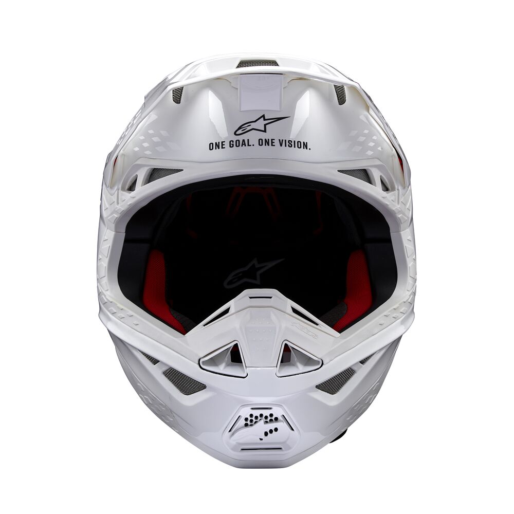 HELMET SM10 SOLID WHT XS