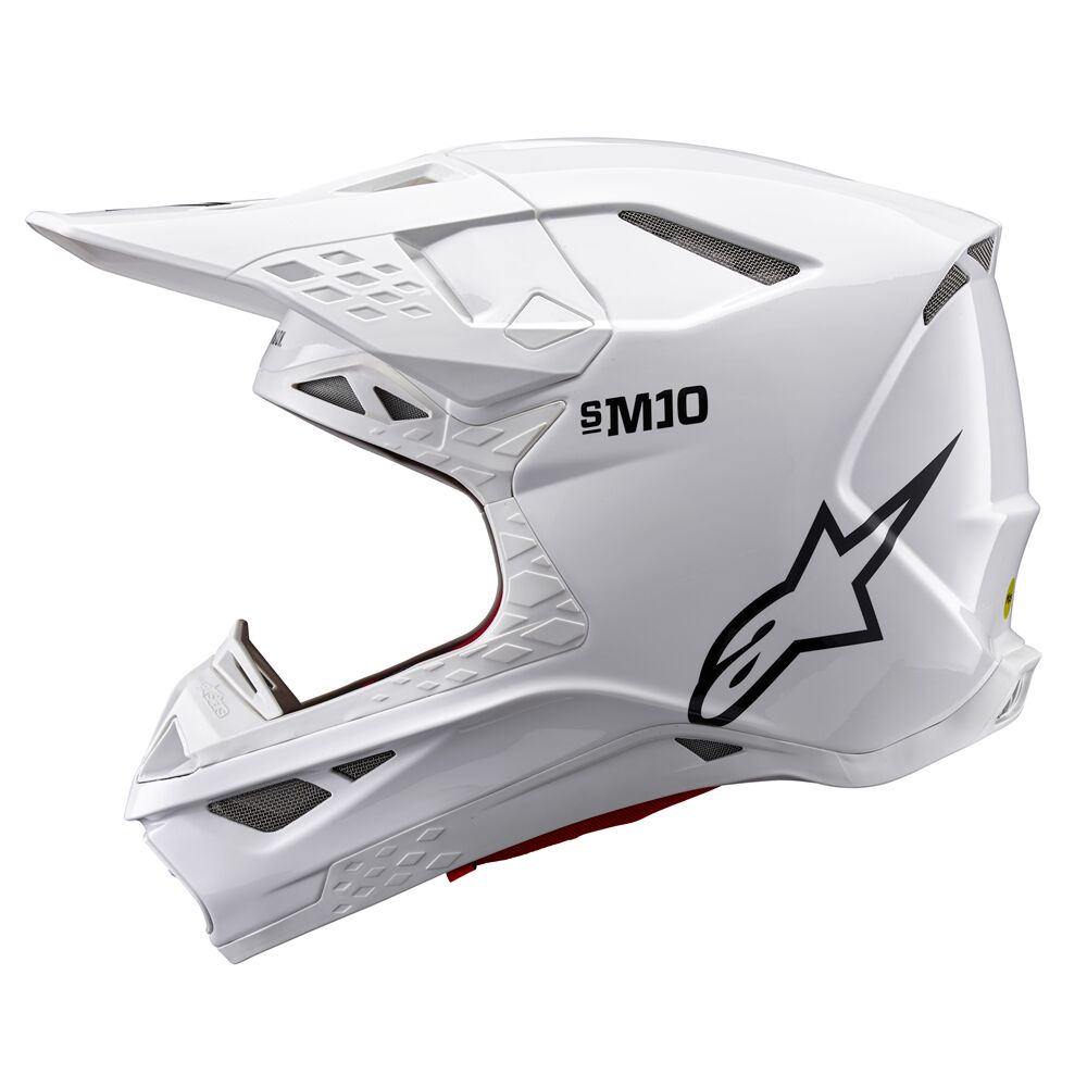HELMET SM10 SOLID WHT XS