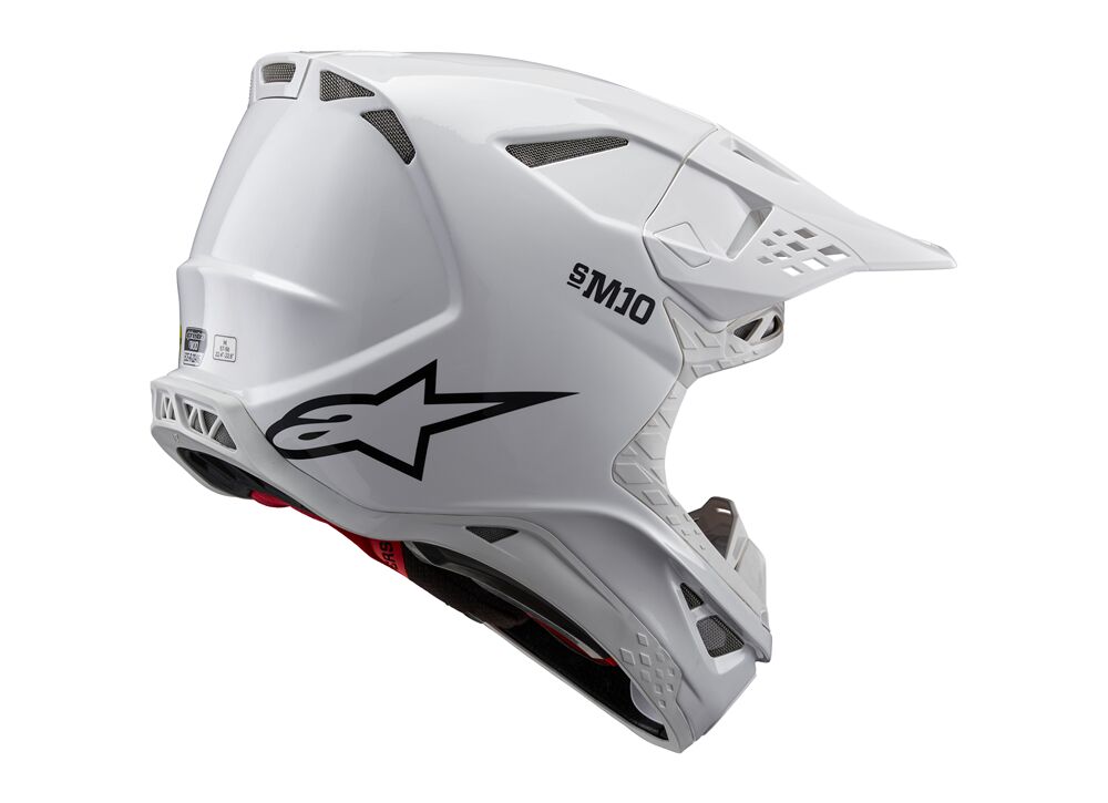HELMET SM10 SOLID WHT XS