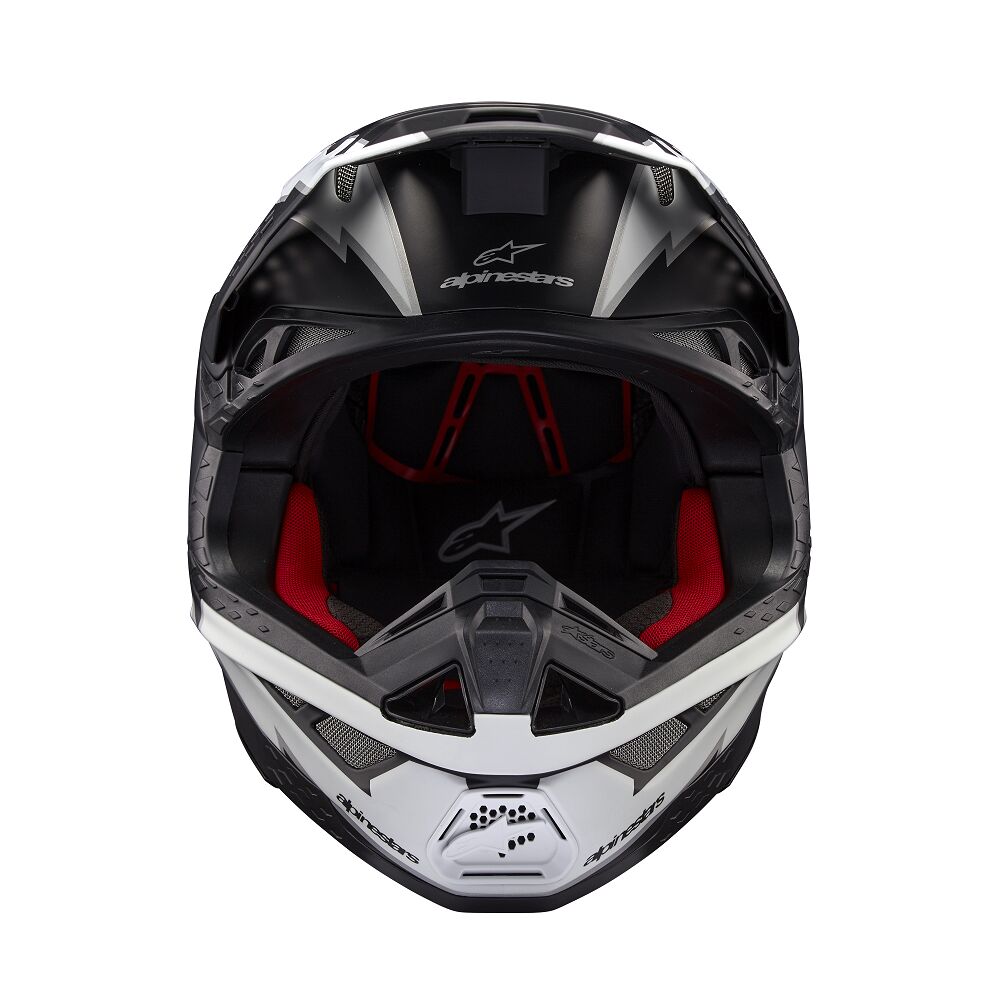HELMET SM10 AMP BLK/WT S