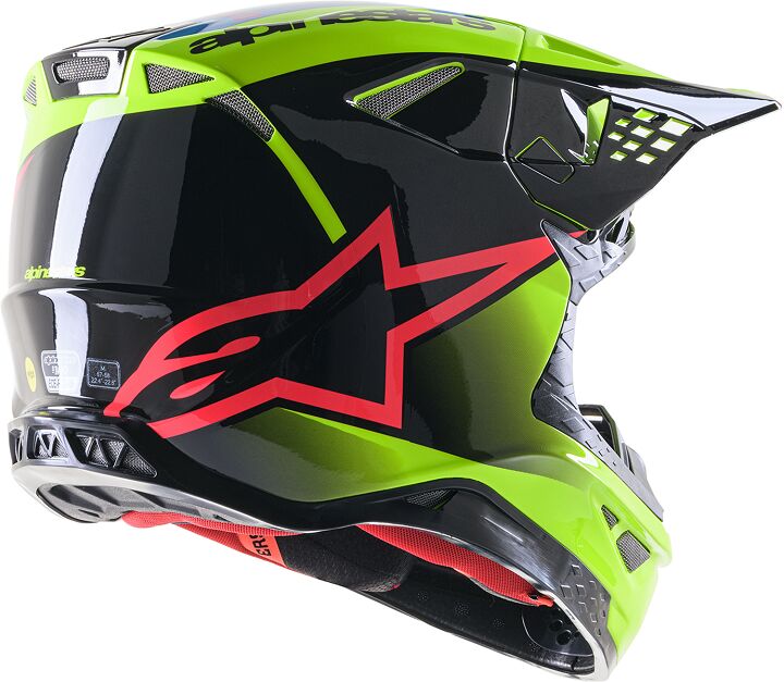 HELMET SM10 UNIT YL/BK S