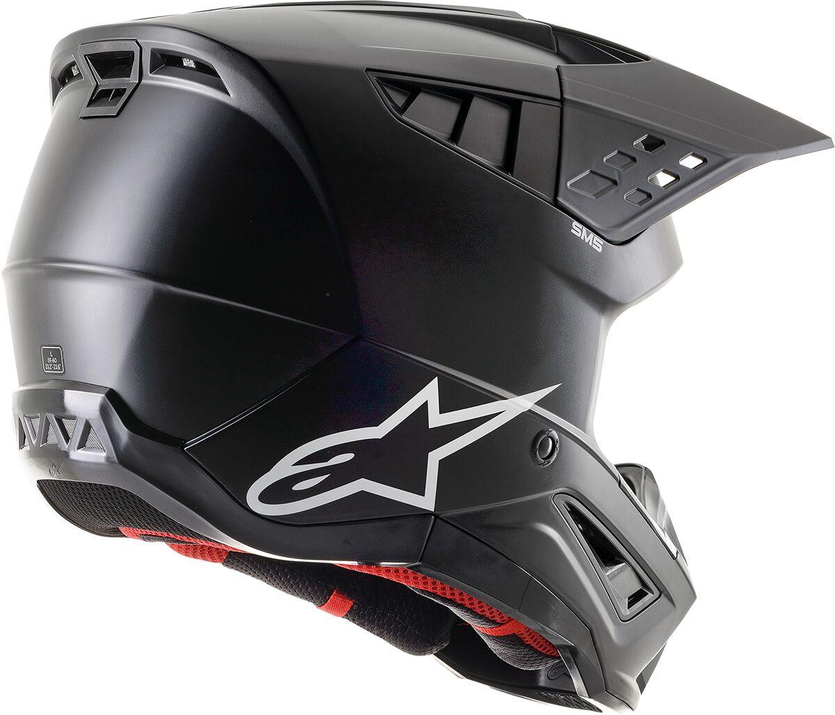 HELMET SM5 SOLID BLACK XS