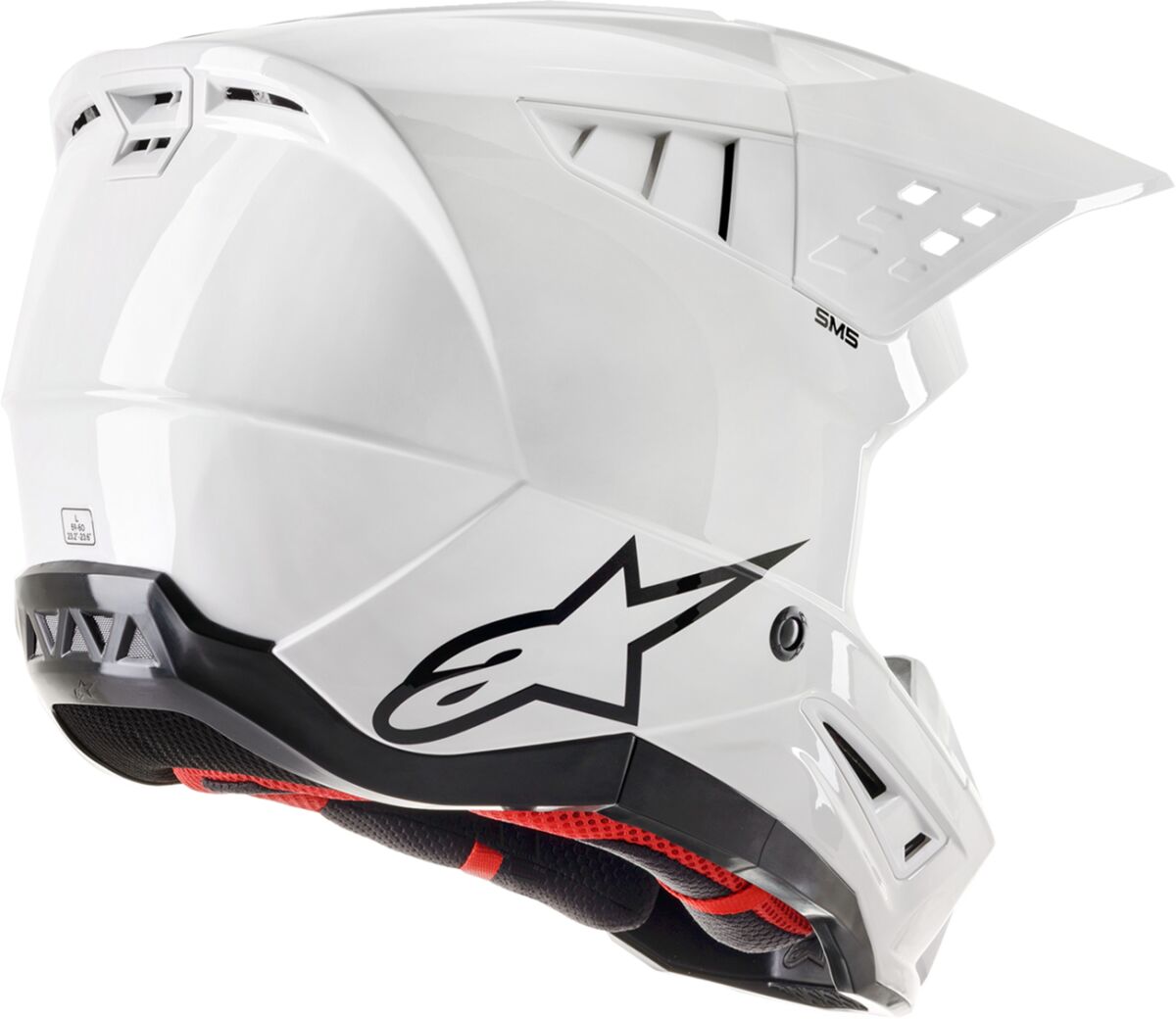 HELMET SM5 SOLID WHT XS