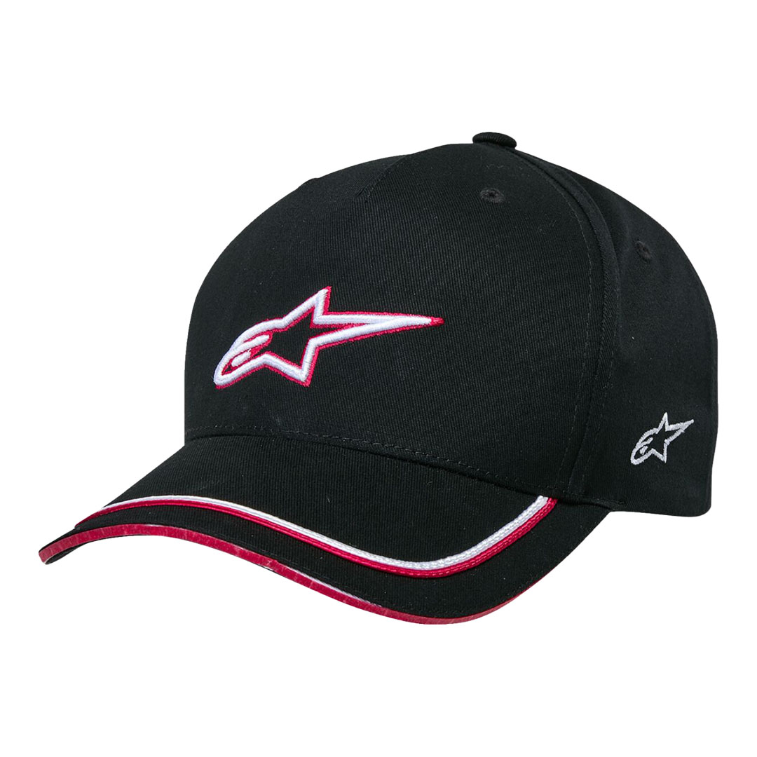 Alpinestars Ascension zakrivljena kapa sa snapback kopčom