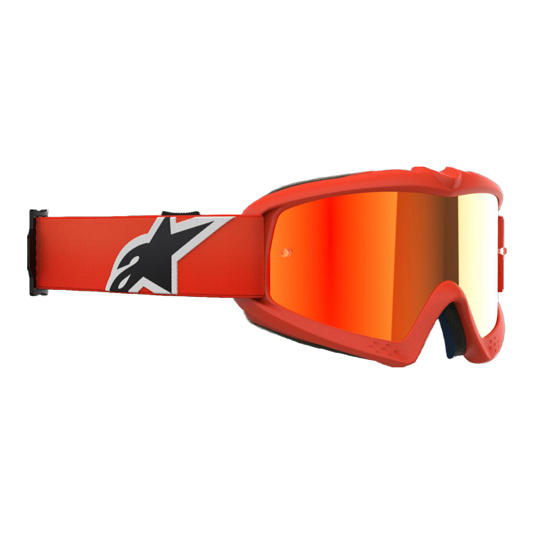 Cross naočale Alpinestars Youth Vision Corp narančasta – zrcalno crvena leća