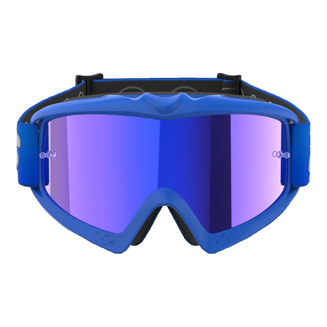 Kros naočale Alpinestars Youth Vision Blaze plave – zrcalne plave leće