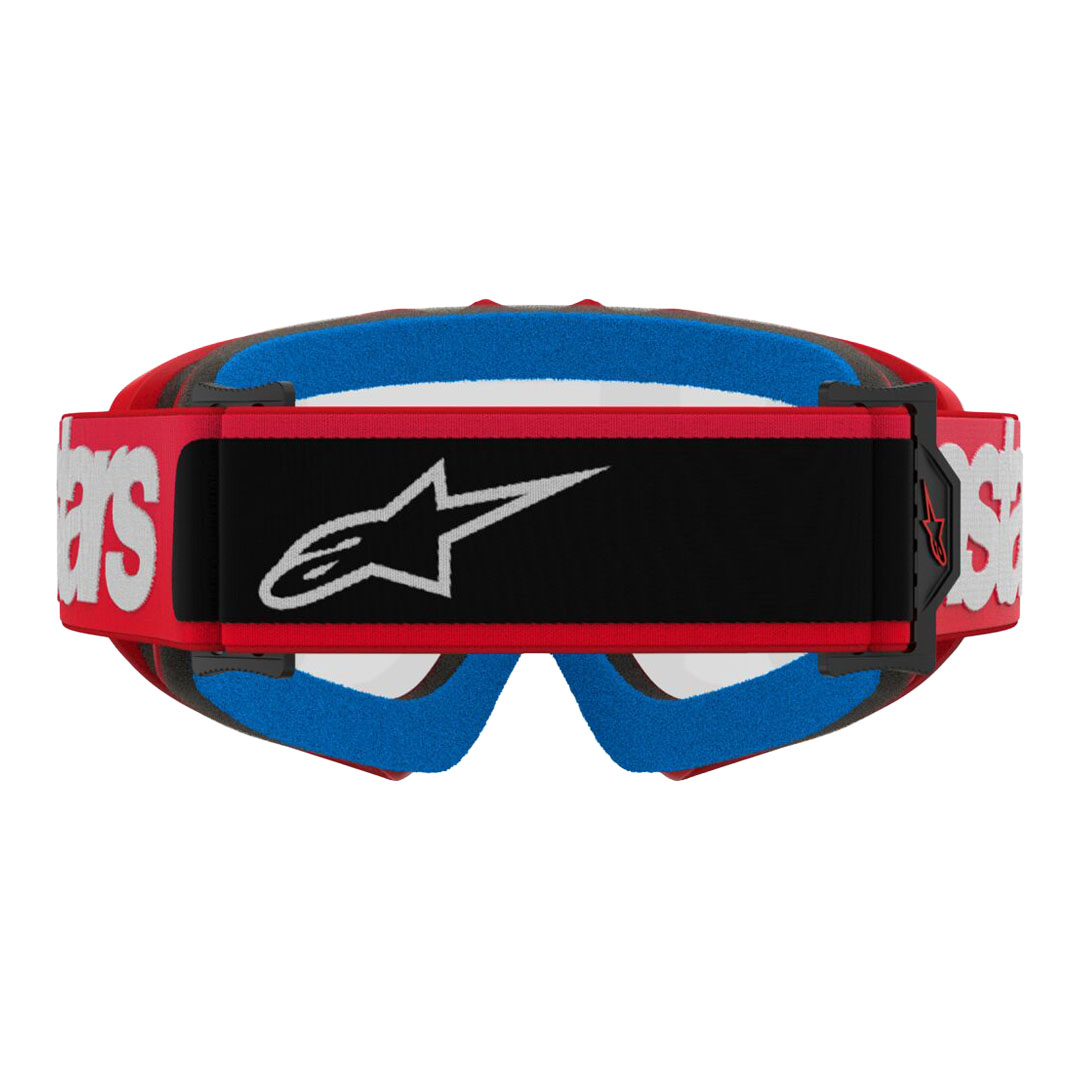 Kros naočale Alpinestars Youth Vision Blaze crvene – prozirna leća