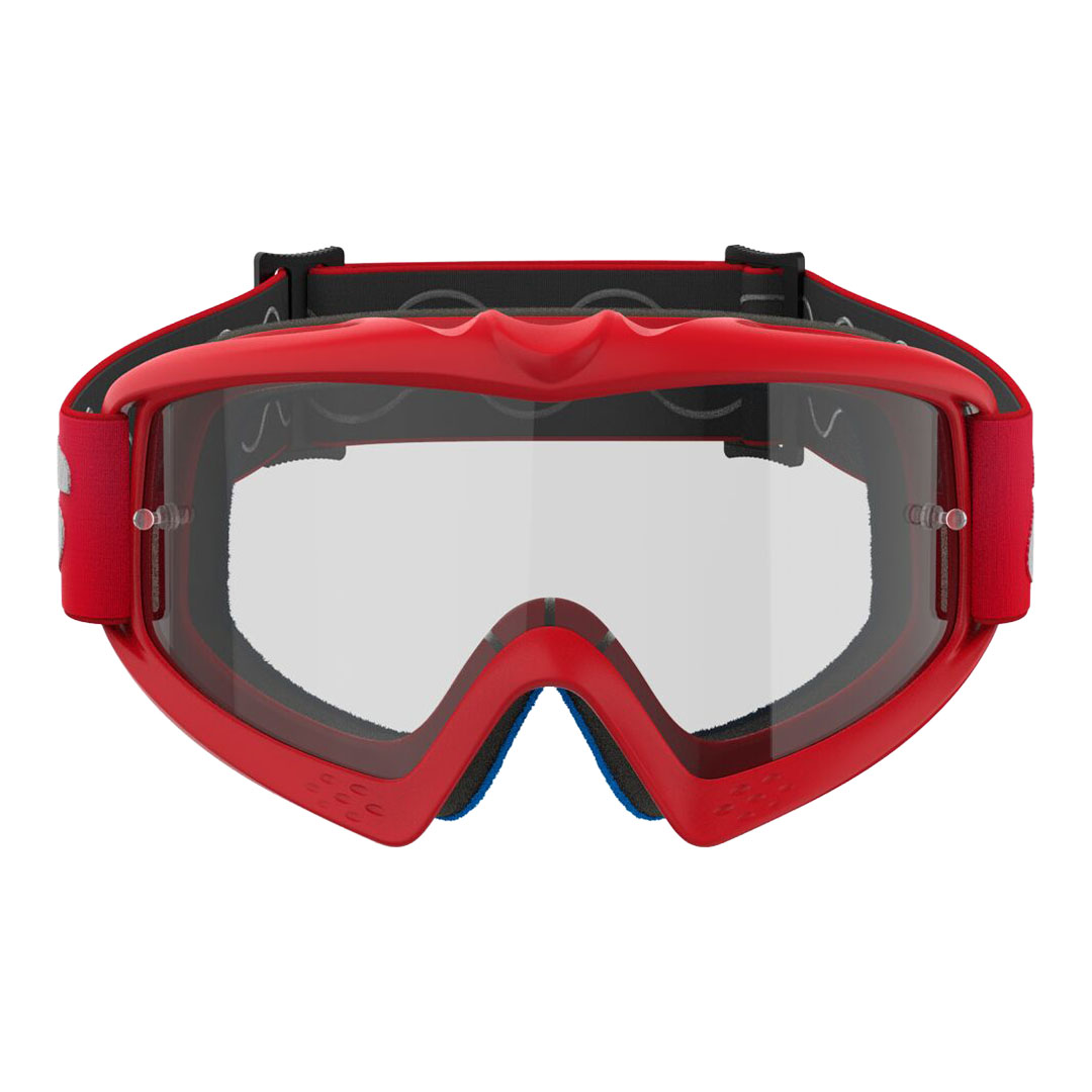 Kros naočale Alpinestars Youth Vision Blaze crvene – prozirna leća