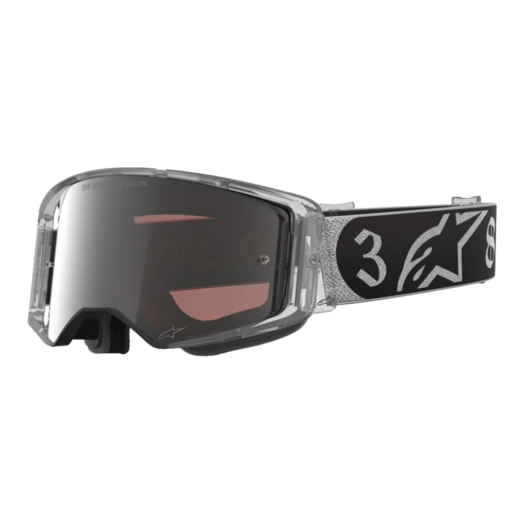 Kros naočale Alpinestars Supertech Haiden Deegan Signature crno/sive – zrcalno srebrne leće