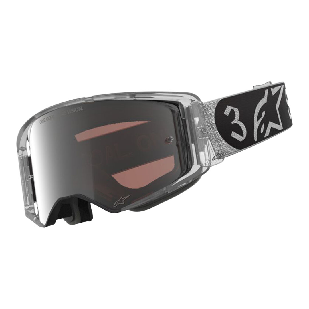 Kros naočale Alpinestars Supertech Haiden Deegan Signature crno/sive – zrcalno srebrne leće