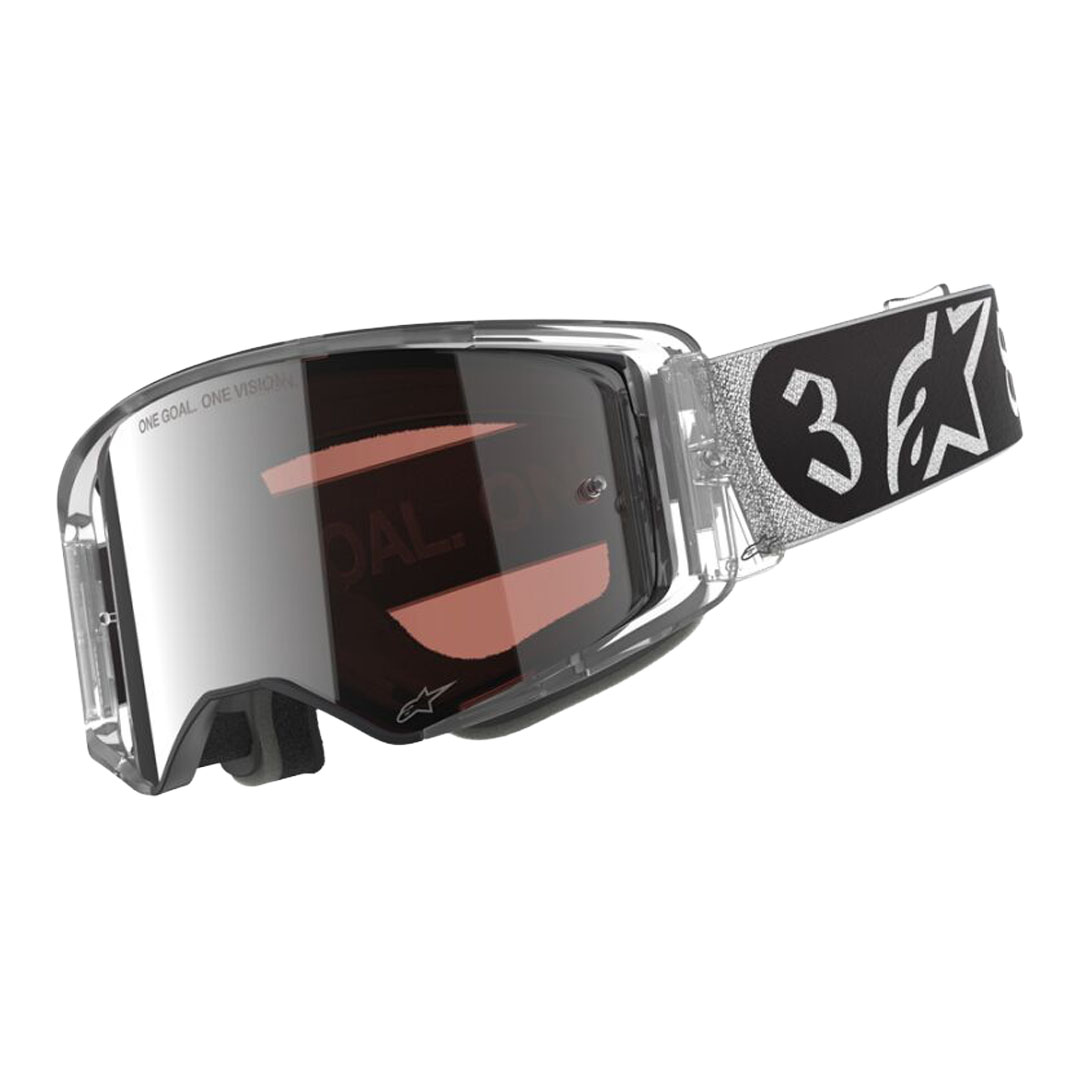 Kros naočale Alpinestars Supertech Haiden Deegan Signature crno/sive – zrcalno srebrne leće