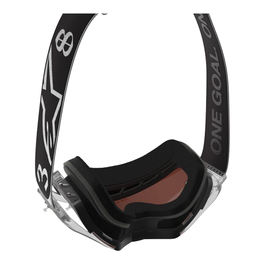 Kros naočale Alpinestars Supertech Haiden Deegan Signature crno/sive – zrcalno srebrne leće