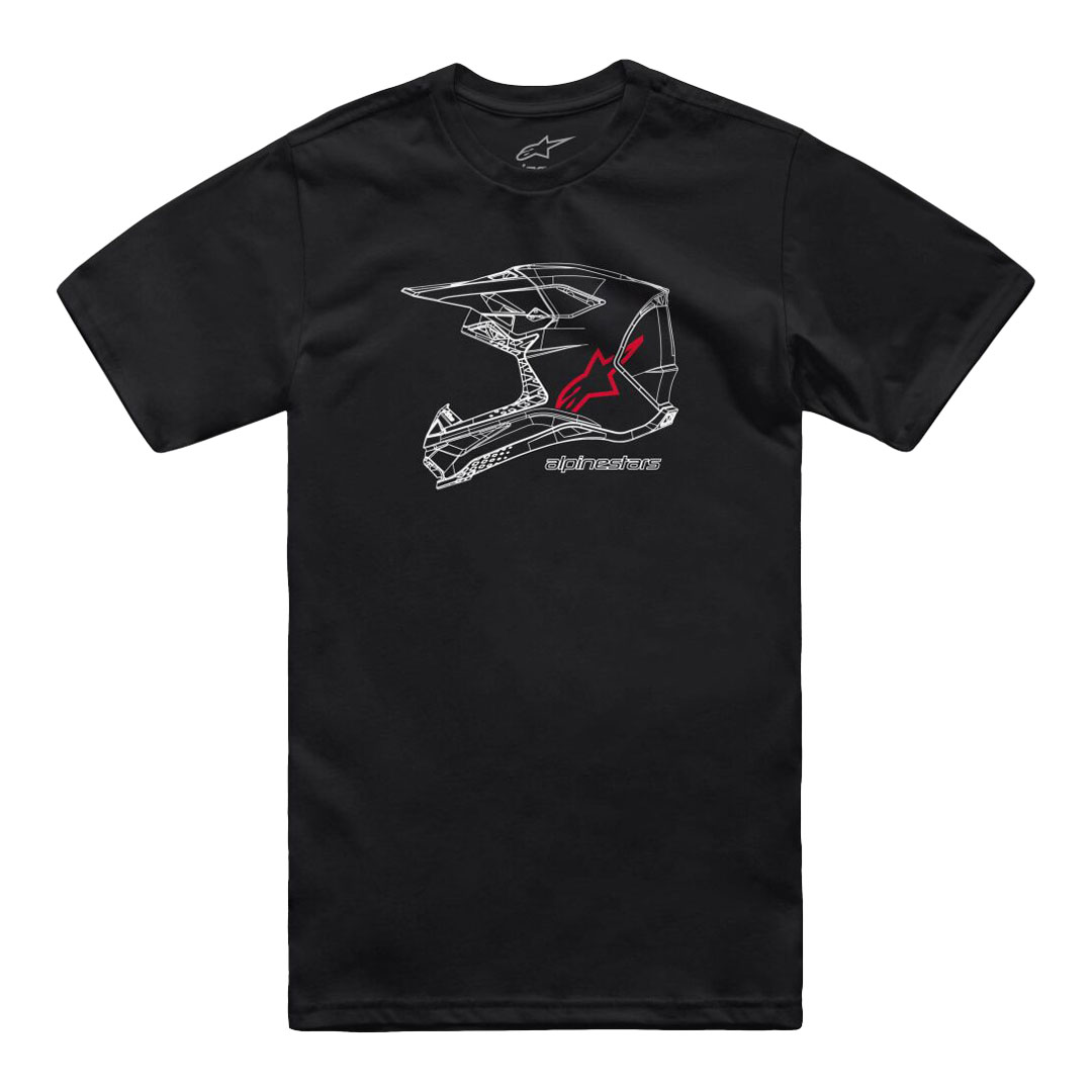 Alpinestars MX Helmet CSF majica