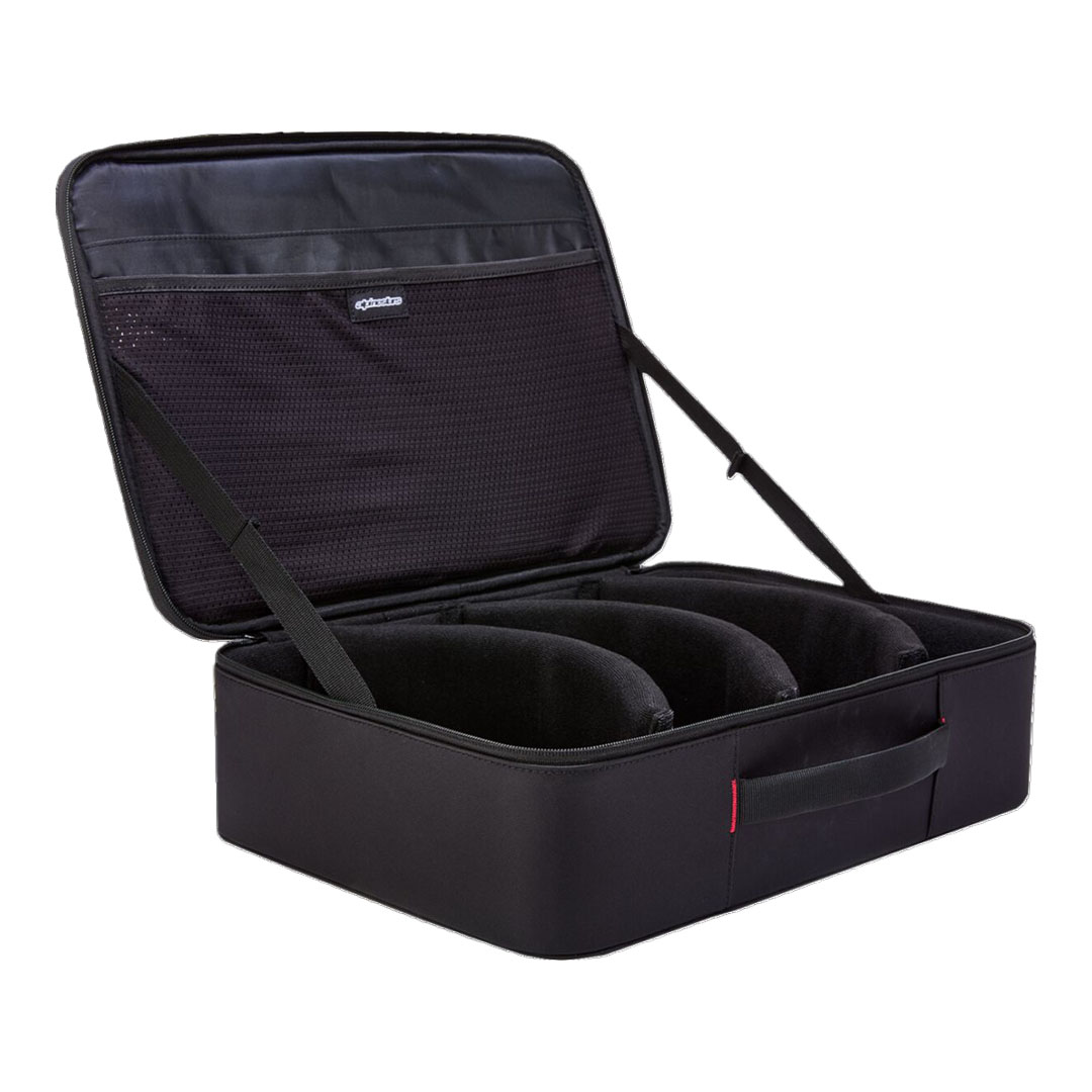 Torba za naočale Alpinestars Goggle Bag crna/crvena